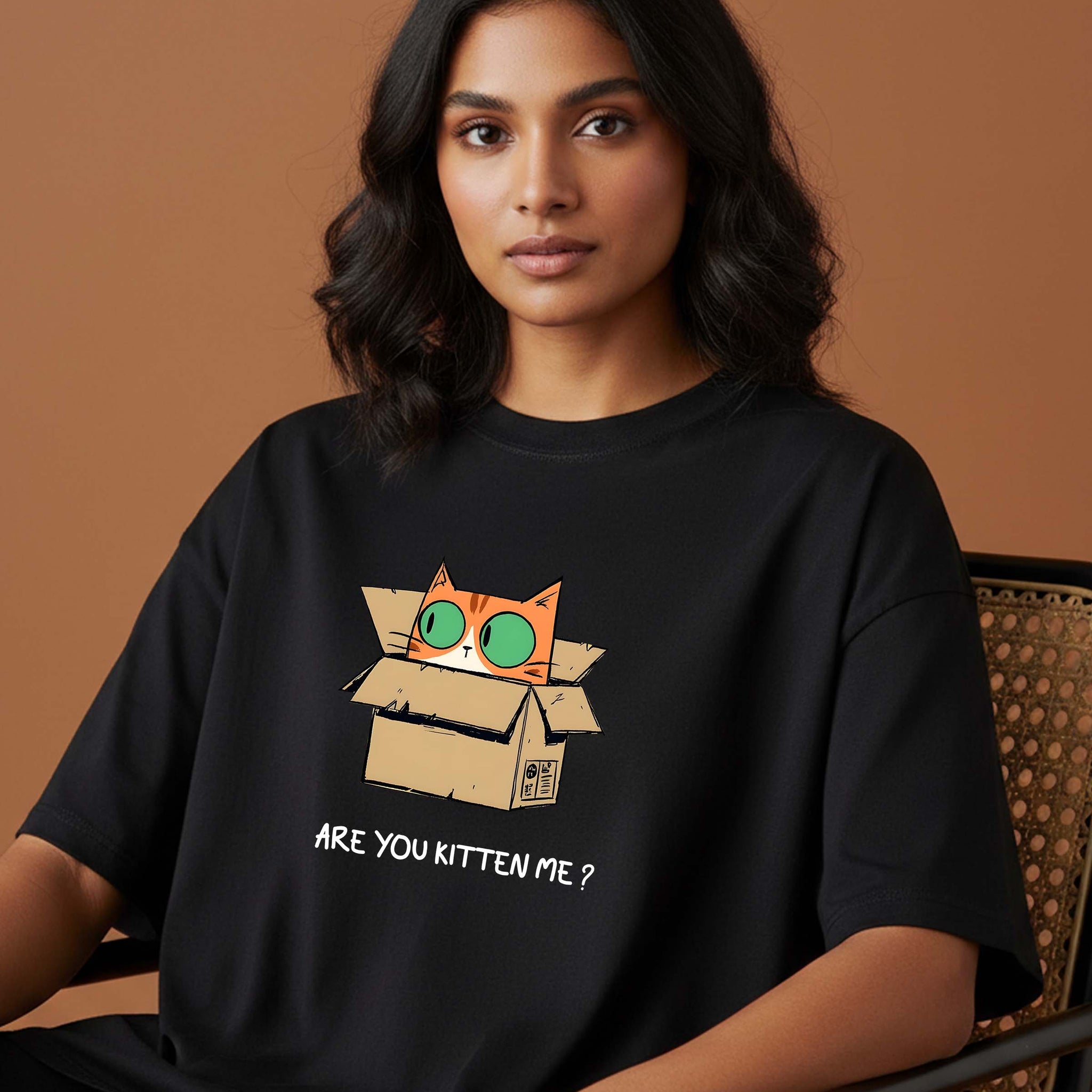 Unisex Kitten Me Premium T-Shirt | Oversize Fit