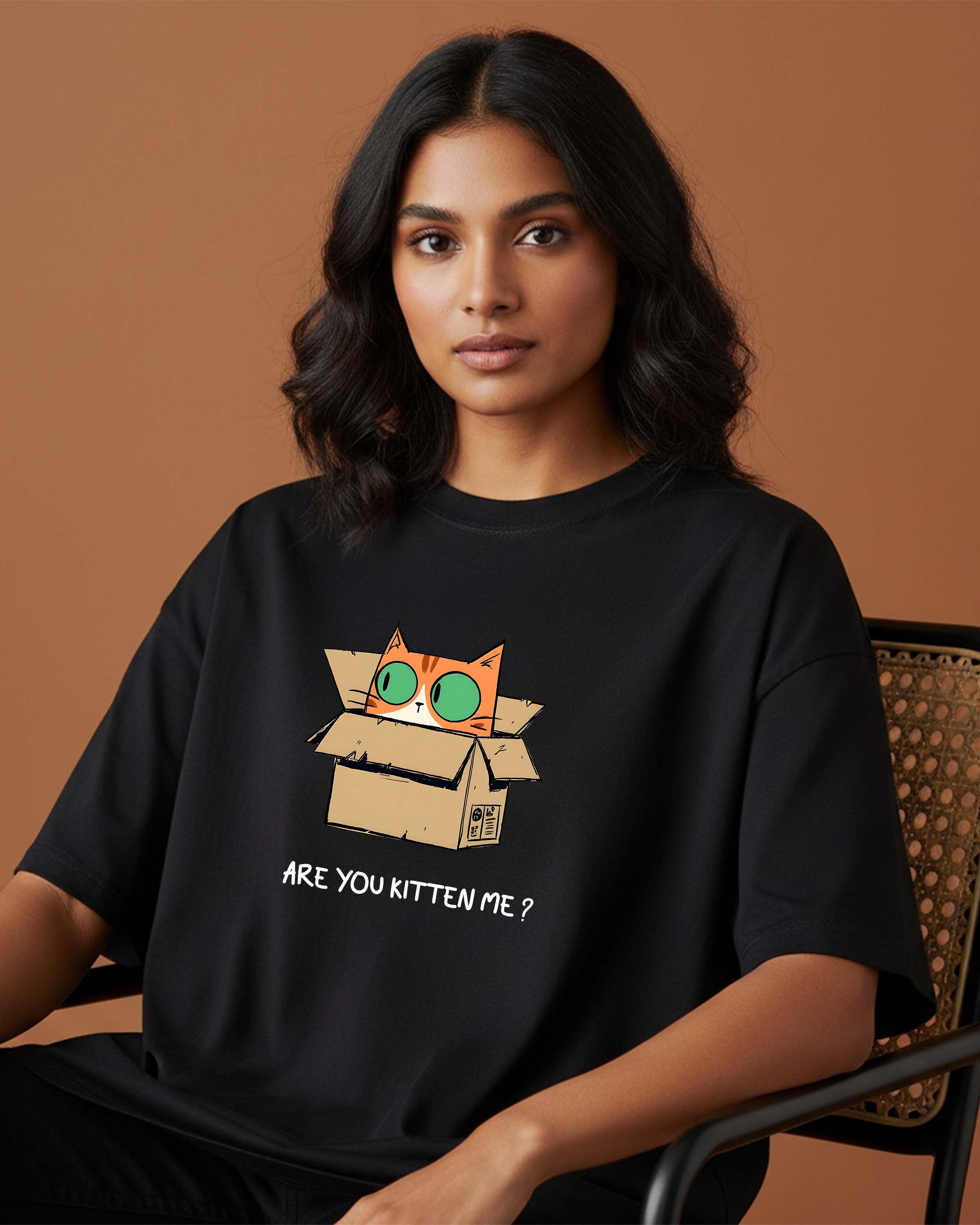 Unisex Kitten Me Premium T-Shirt | Oversize Fit