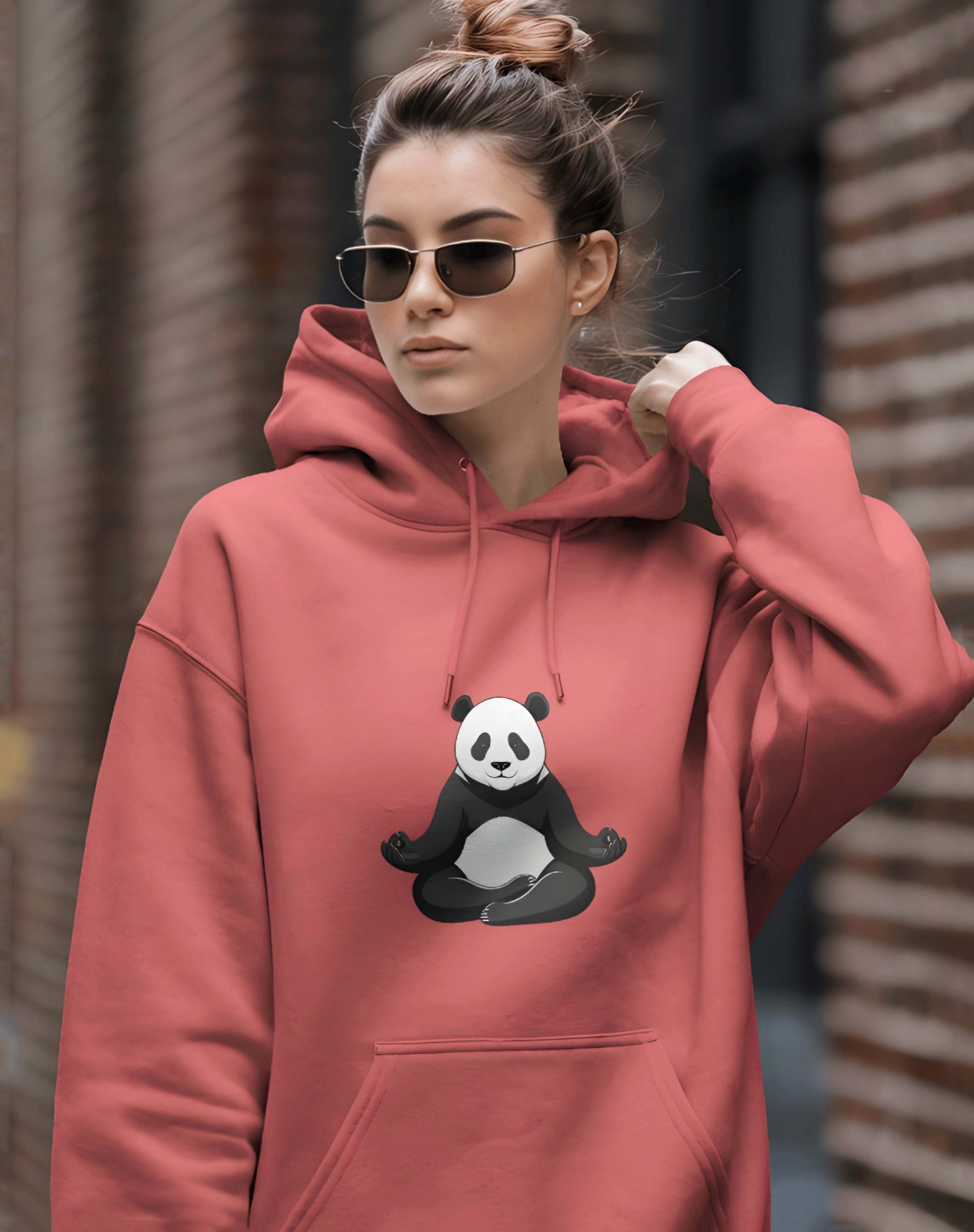 Panda Peace Unisex Hoodie | Regular Fit