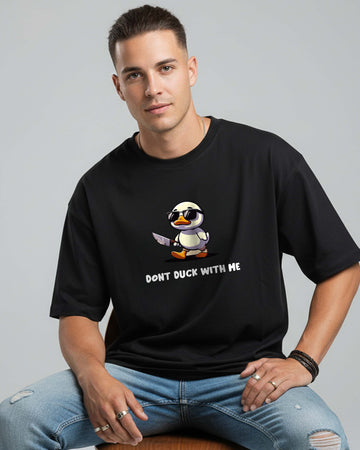 Unisex Don't Duck Premium T-Shirt | Oversize Fit