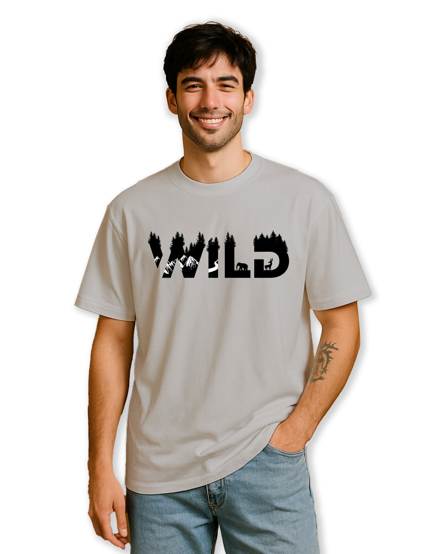 Dumkee Wild Unisex T-Shirt | Oversize Fit