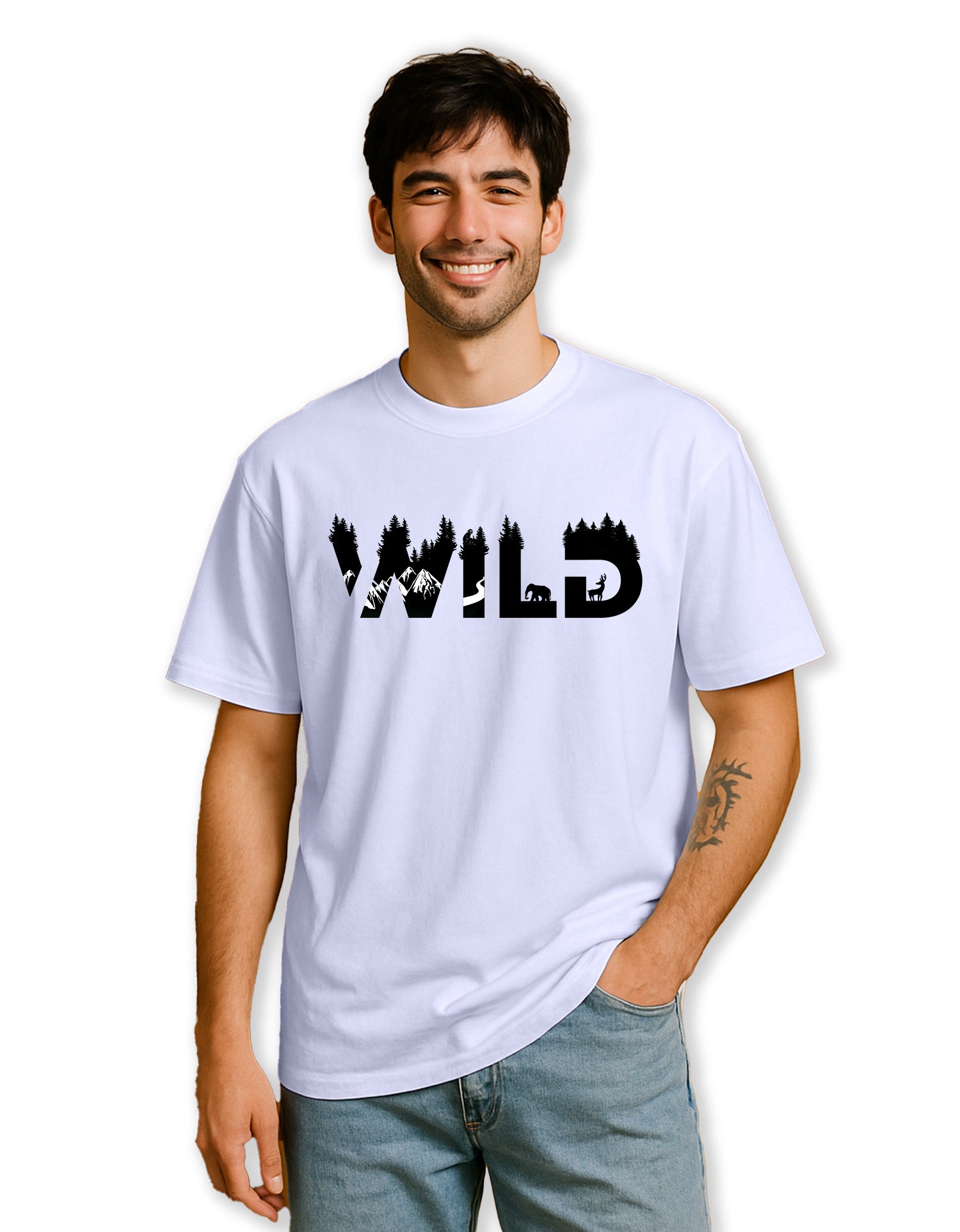 Dumkee Wild Unisex T-Shirt | Oversize Fit