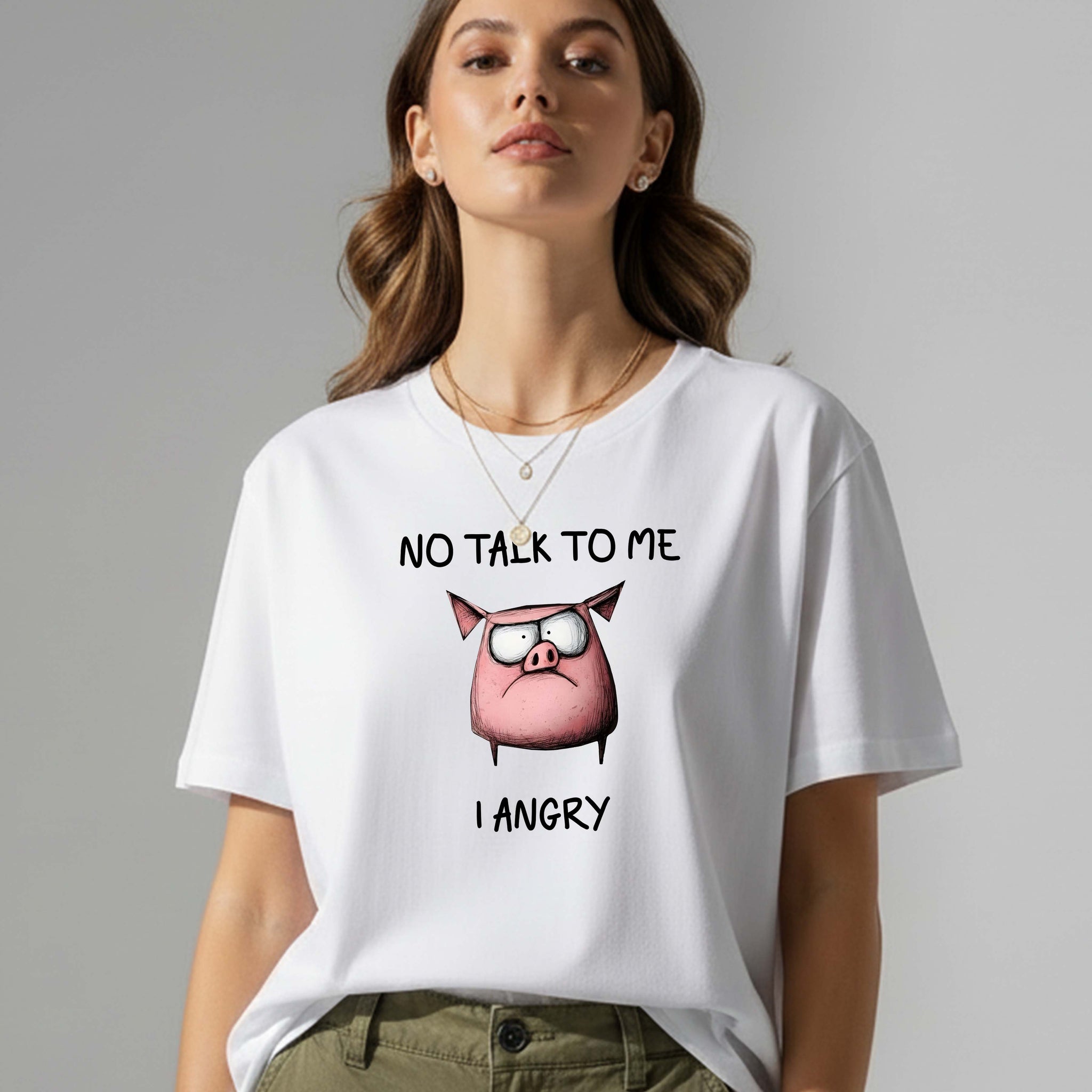 Unisex I Angry Premium T-Shirt | Oversize Fit