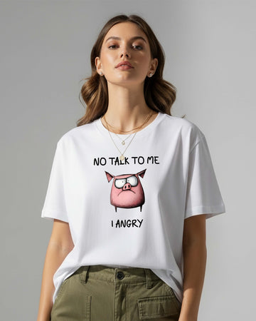 Unisex I Angry Premium T-Shirt | Oversize Fit