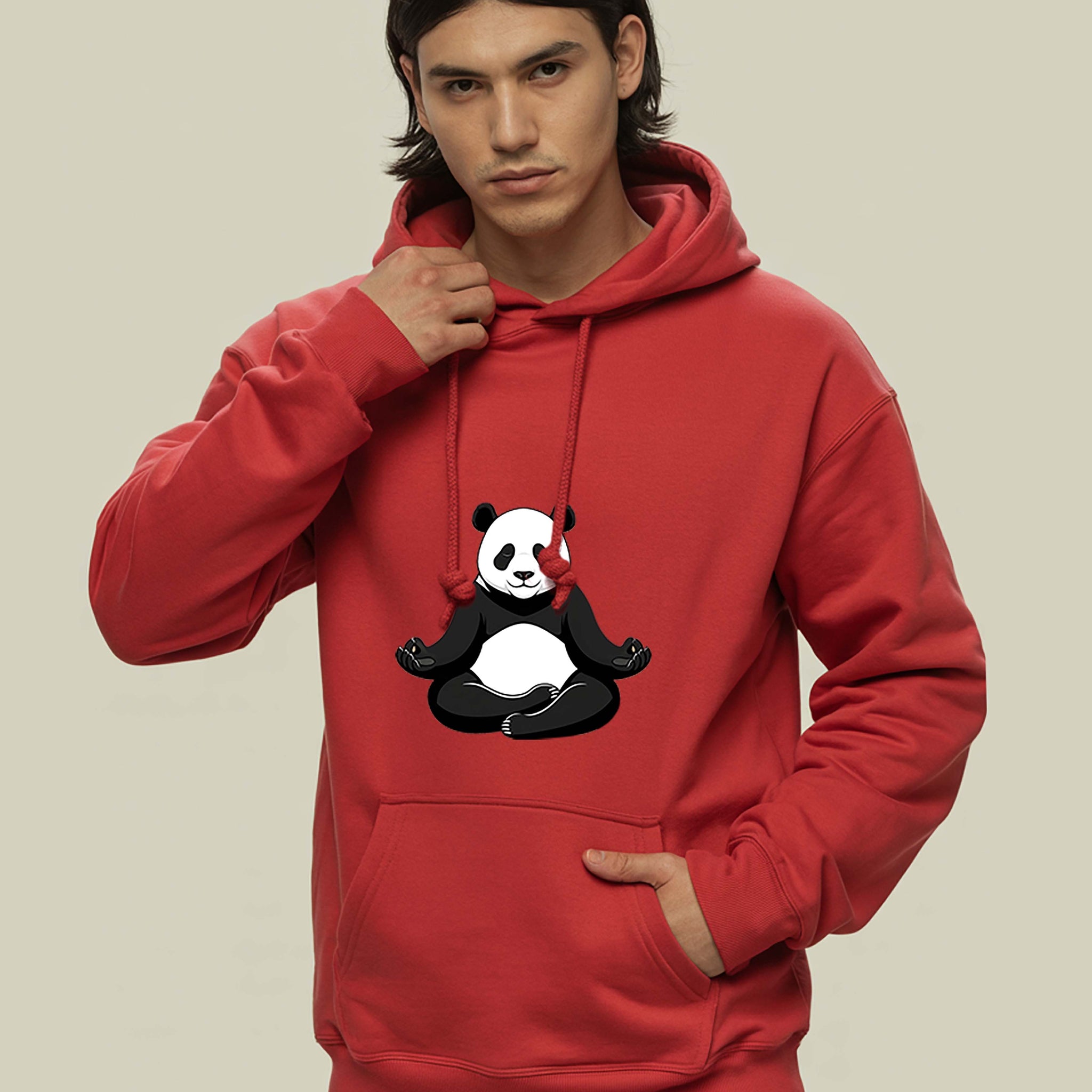 Panda Peace Unisex Hoodie | Regular Fit