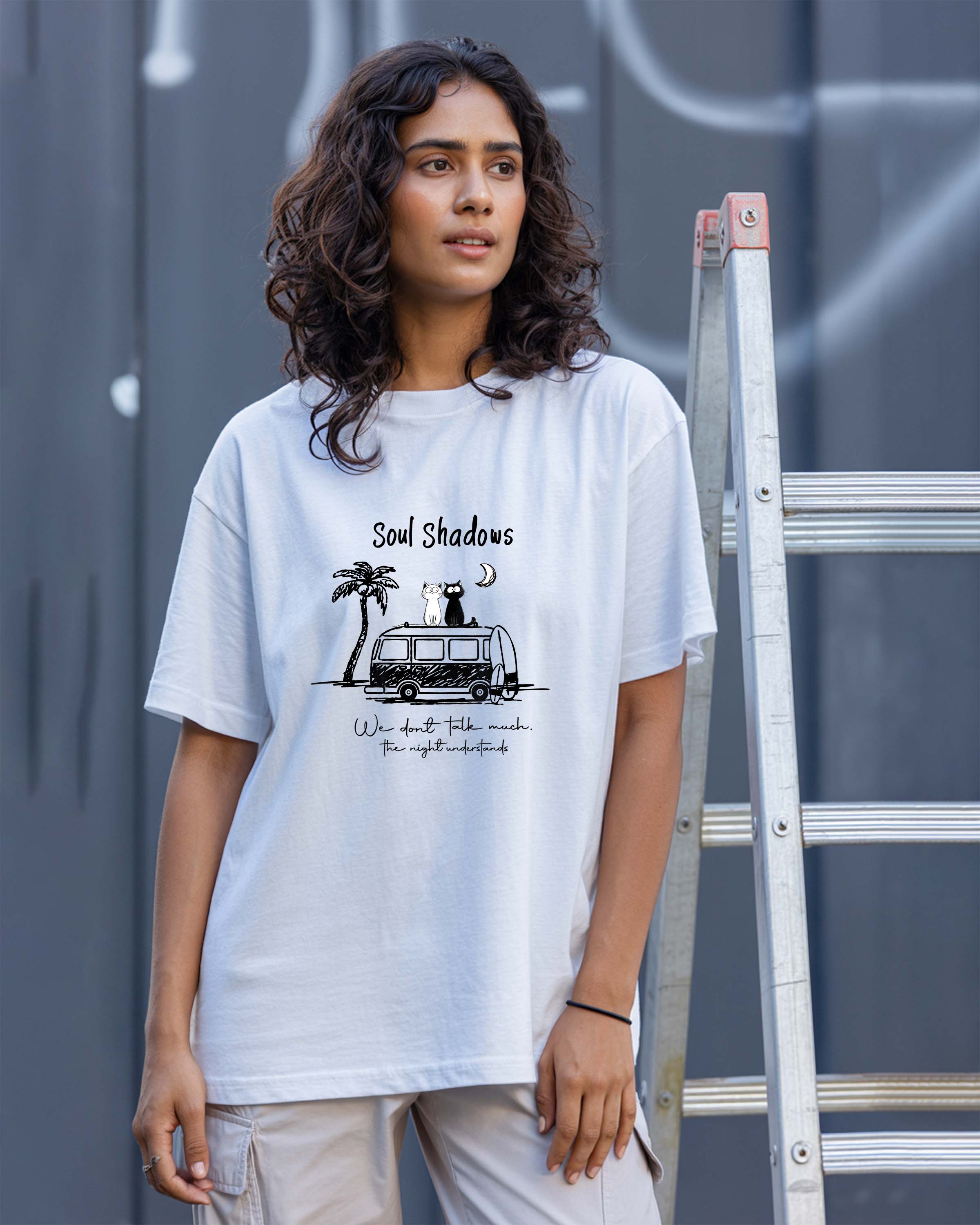 Unisex Soul Shadows Premium T-Shirt | Oversize Fit