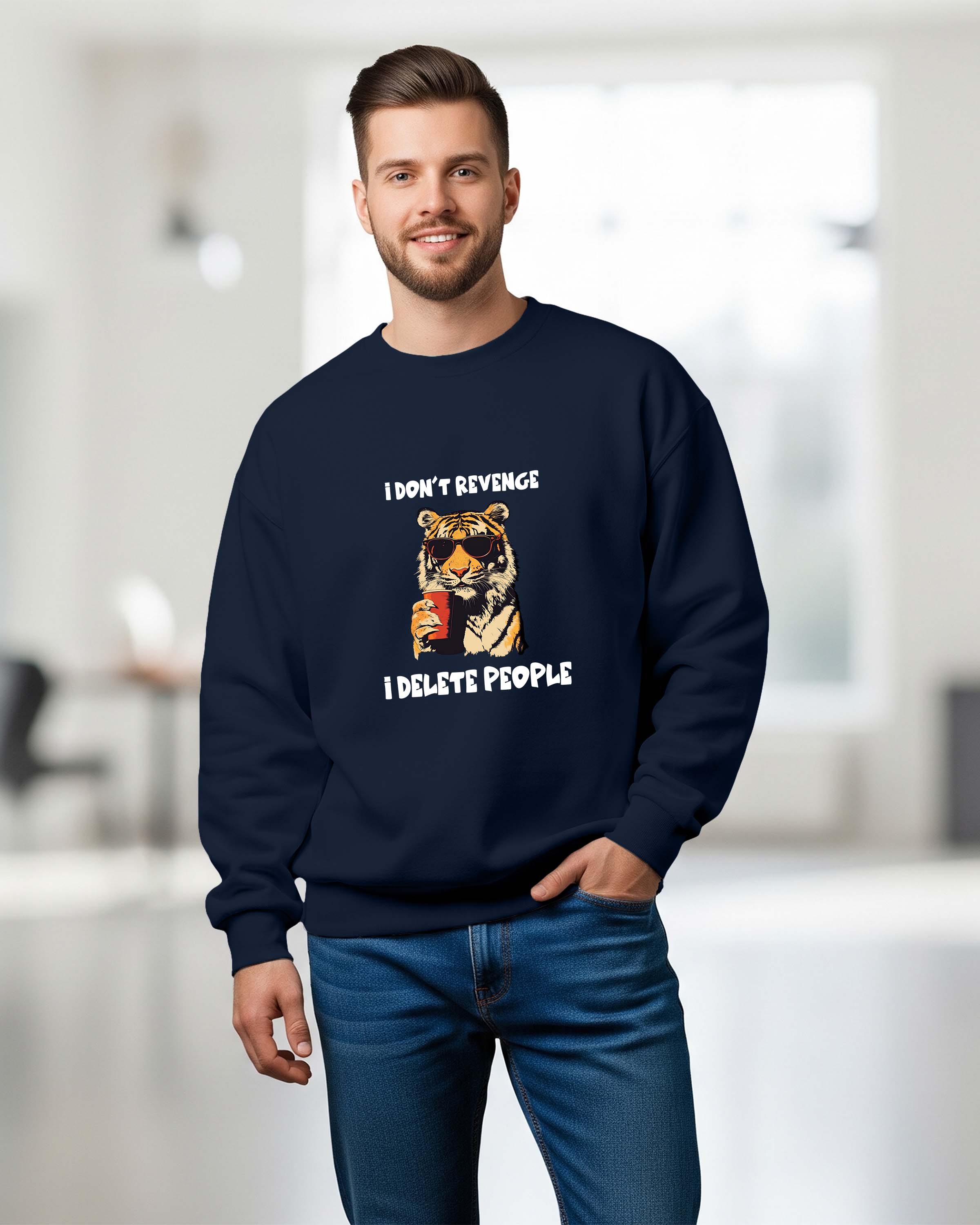 Unisex Revenge Premium Sweatshirt | Oversize Fit